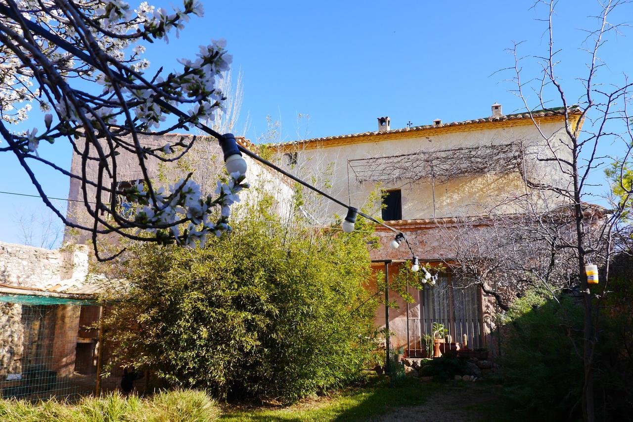 ホテル Mas Castell De Gimenelles Sant Jaume dels Domenys エクステリア 写真