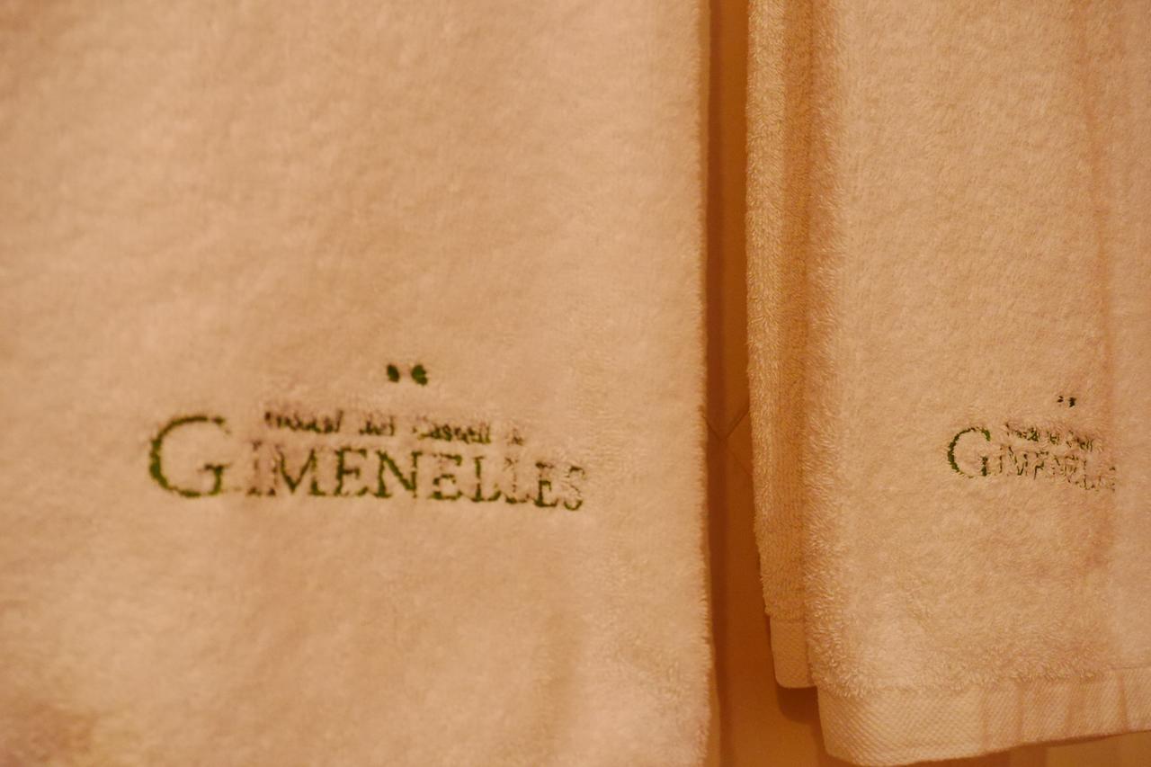 ホテル Mas Castell De Gimenelles Sant Jaume dels Domenys エクステリア 写真